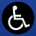icon wheelchair access